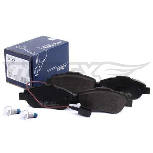 Sada brzdových platničiek kotúčovej brzdy TX 14-42 (TOMEX Brakes) - obr. 1