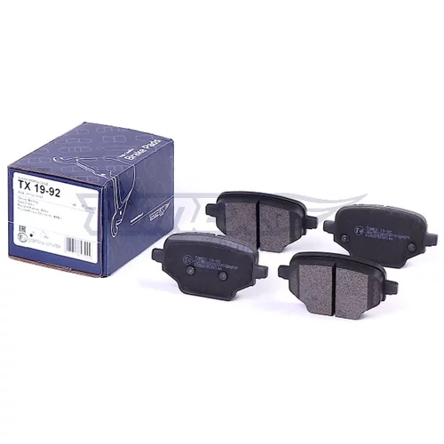 Sada brzdových platničiek kotúčovej brzdy TX 19-92 (TOMEX Brakes) - obr. 1