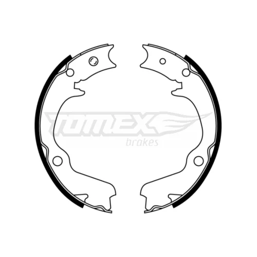 Sada brzdových čeľustí TX 22-41 (TOMEX Brakes)