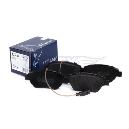Sada brzdových platničiek kotúčovej brzdy TX 12-482 (TOMEX Brakes) - obr. 1