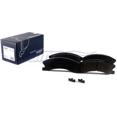 Sada brzdových platničiek kotúčovej brzdy TX 14-91 (TOMEX Brakes) - obr. 1