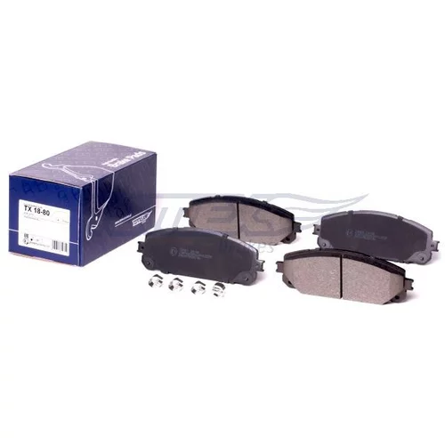 Sada brzdových platničiek kotúčovej brzdy TX 18-80 (TOMEX Brakes) - obr. 1