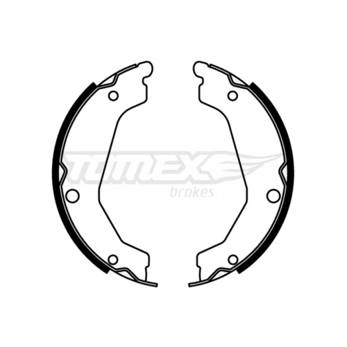 Sada brzdových čeľustí TOMEX Brakes TX 22-78