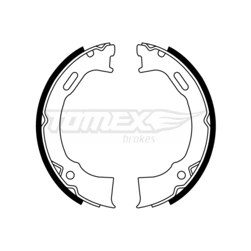 Sada brzdových čeľustí TX 22-87 (TOMEX Brakes)