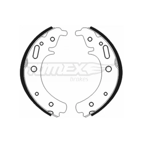 Sada brzdových čeľustí TOMEX Brakes TX 20-12