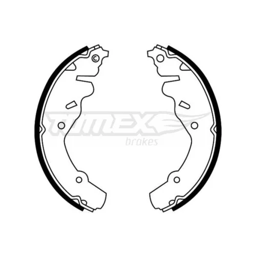 Sada brzdových čeľustí TOMEX Brakes TX 22-42