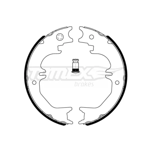 Sada brzdových čeľustí TX 22-64 (TOMEX Brakes)
