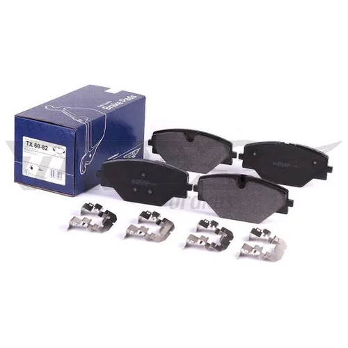 Sada brzdových platničiek kotúčovej brzdy TX 60-82 (TOMEX Brakes) - obr. 1