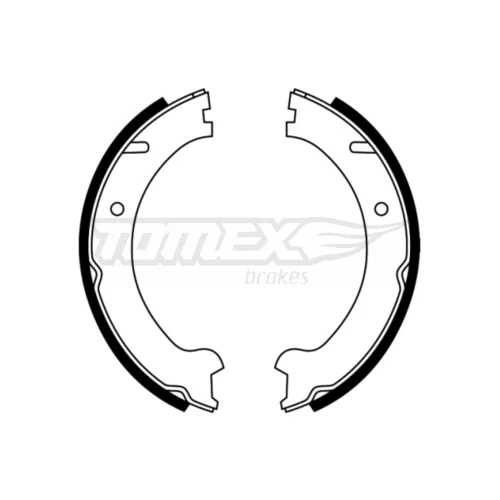 Sada brzdových čeľustí TOMEX Brakes TX 22-10