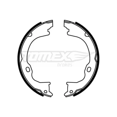 Sada brzdových čeľustí TOMEX Brakes TX 22-61