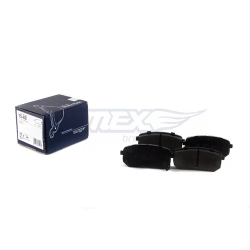 Sada brzdových platničiek kotúčovej brzdy TX 15-80 (TOMEX Brakes) - obr. 1