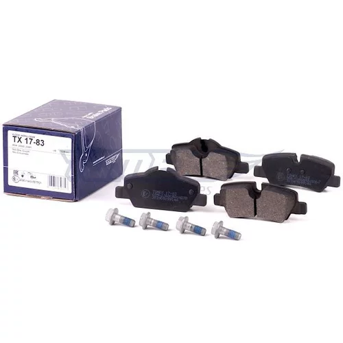 Sada brzdových platničiek kotúčovej brzdy TX 17-83 (TOMEX Brakes) - obr. 1