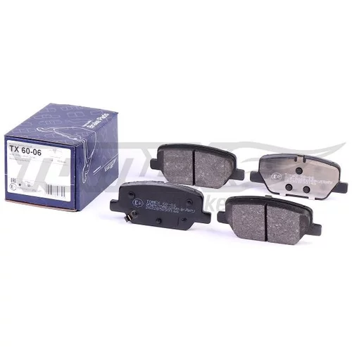Sada brzdových platničiek kotúčovej brzdy TX 60-06 (TOMEX Brakes) - obr. 1