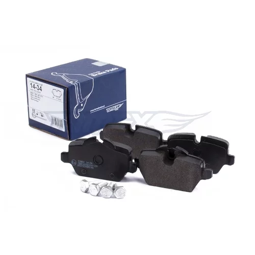 Sada brzdových platničiek kotúčovej brzdy TX 14-34 (TOMEX Brakes) - obr. 1