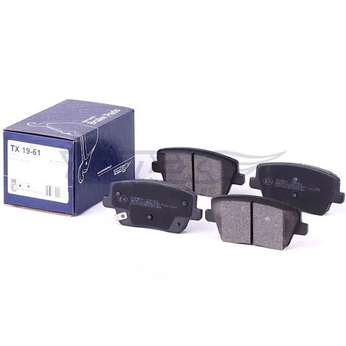 Sada brzdových platničiek kotúčovej brzdy TX 19-61 (TOMEX Brakes) - obr. 1
