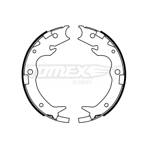 Sada brzdových čeľustí TX 22-65 (TOMEX Brakes)