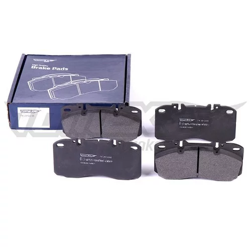 Sada brzdových platničiek kotúčovej brzdy TOMEX Brakes TX 29122 00