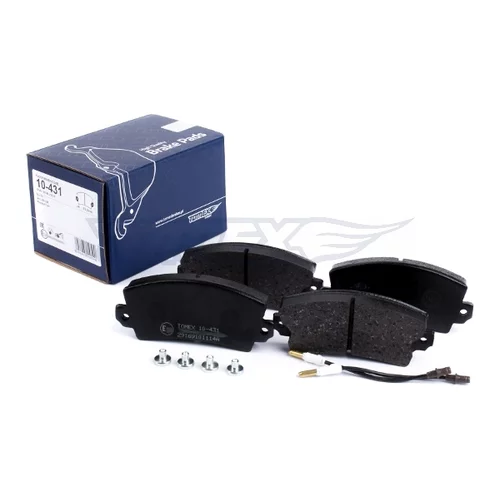 Sada brzdových platničiek kotúčovej brzdy TX 10-431 (TOMEX Brakes) - obr. 1