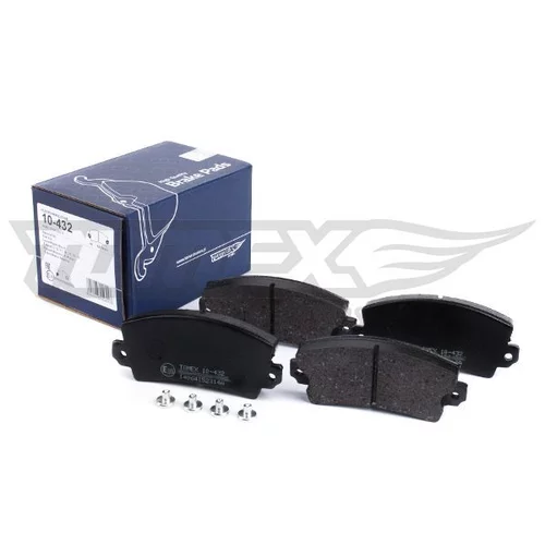 Sada brzdových platničiek kotúčovej brzdy TX 10-432 (TOMEX Brakes) - obr. 1