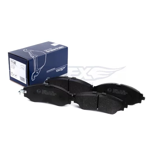 Sada brzdových platničiek kotúčovej brzdy TX 11-80 (TOMEX Brakes) - obr. 1