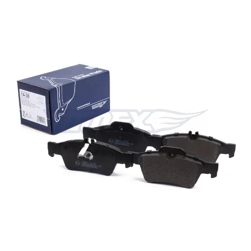 Sada brzdových platničiek kotúčovej brzdy TX 14-30 (TOMEX Brakes) - obr. 1