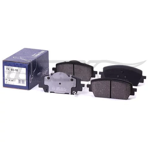 Sada brzdových platničiek kotúčovej brzdy TX 60-18 (TOMEX Brakes) - obr. 1