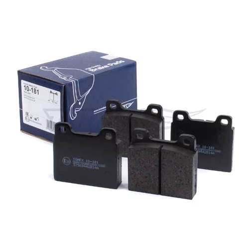 Sada brzdových platničiek kotúčovej brzdy TX 10-181 (TOMEX Brakes) - obr. 1