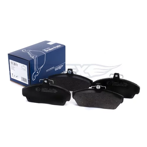 Sada brzdových platničiek kotúčovej brzdy TX 11-511 (TOMEX Brakes) - obr. 1