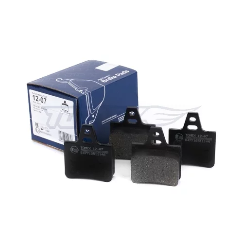 Sada brzdových platničiek kotúčovej brzdy TX 12-07 (TOMEX Brakes) - obr. 1