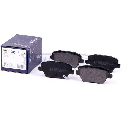 Sada brzdových platničiek kotúčovej brzdy TX 19-62 (TOMEX Brakes) - obr. 1