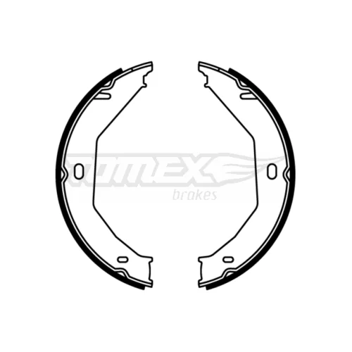 Sada brzdových čeľustí TOMEX Brakes TX 22-58