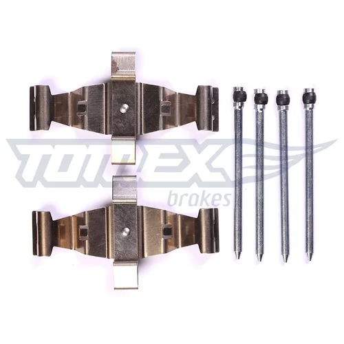 Sada príslušenstva obloženia kotúčovej brzdy TOMEX Brakes TX 44-51