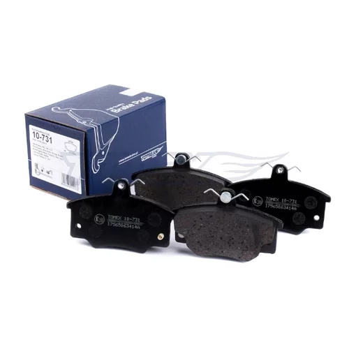 Sada brzdových platničiek kotúčovej brzdy TX 10-731 (TOMEX Brakes) - obr. 1