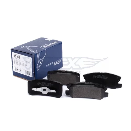 Sada brzdových platničiek kotúčovej brzdy TX 15-04 (TOMEX Brakes) - obr. 1