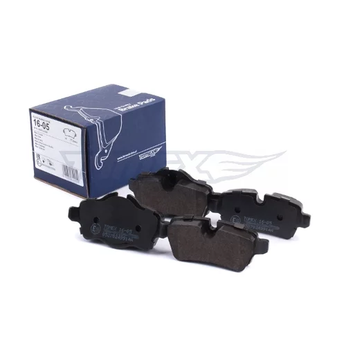 Sada brzdových platničiek kotúčovej brzdy TX 16-05 (TOMEX Brakes) - obr. 1