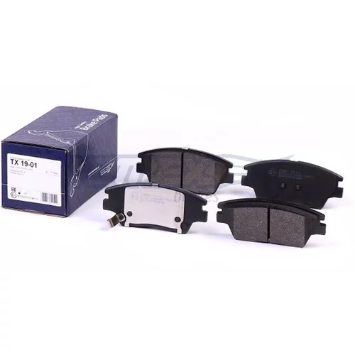 Sada brzdových platničiek kotúčovej brzdy TX 19-01 (TOMEX Brakes) - obr. 1