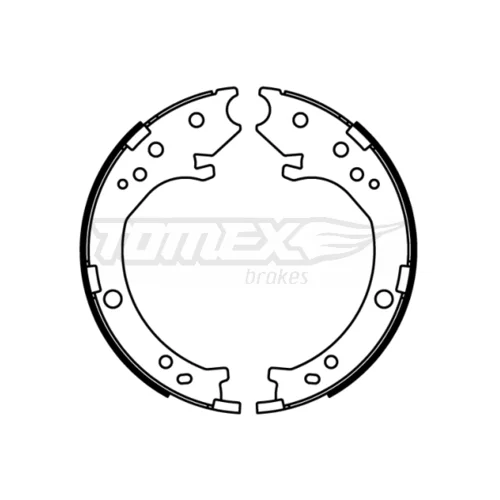 Sada brzdových čeľustí TX 22-51 (TOMEX Brakes)