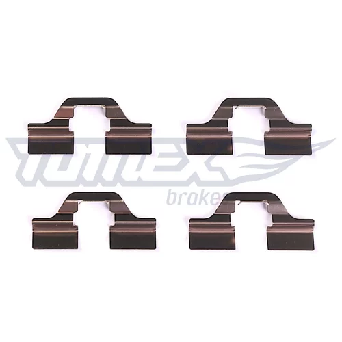 Sada príslušenstva obloženia kotúčovej brzdy TX 43-05 (TOMEX Brakes)