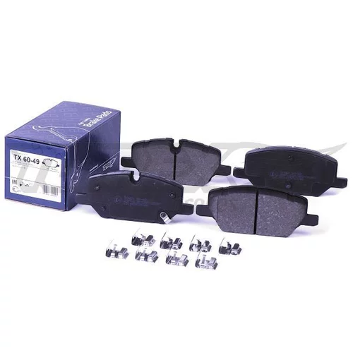 Sada brzdových platničiek kotúčovej brzdy TX 60-49 (TOMEX Brakes) - obr. 1