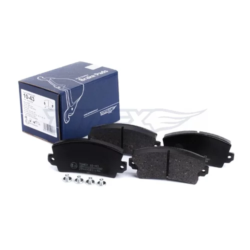 Sada brzdových platničiek kotúčovej brzdy TX 10-43 (TOMEX Brakes) - obr. 1