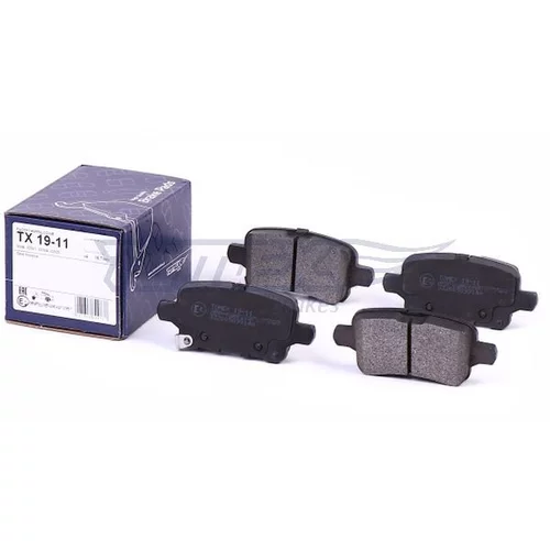 Sada brzdových platničiek kotúčovej brzdy TX 19-11 (TOMEX Brakes) - obr. 1