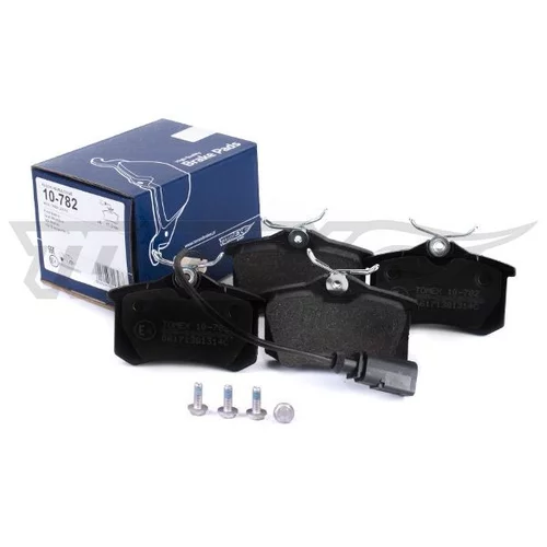 Sada brzdových platničiek kotúčovej brzdy TX 10-782 (TOMEX Brakes) - obr. 1