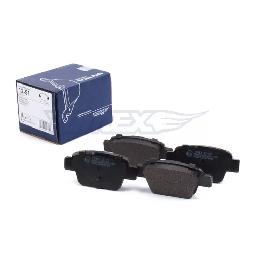 Sada brzdových platničiek kotúčovej brzdy TX 12-51 (TOMEX Brakes) - obr. 1