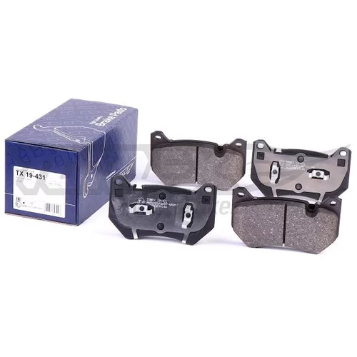 Sada brzdových platničiek kotúčovej brzdy TX 19-431 (TOMEX Brakes) - obr. 1