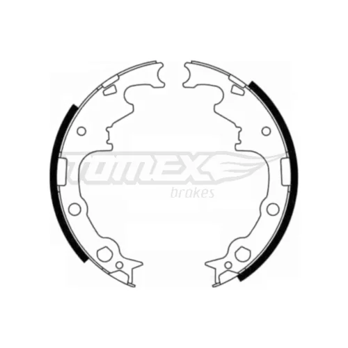 Sada brzdových čeľustí TOMEX Brakes TX 21-80
