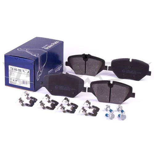 Sada brzdových platničiek kotúčovej brzdy TX 60-75 (TOMEX Brakes) - obr. 1