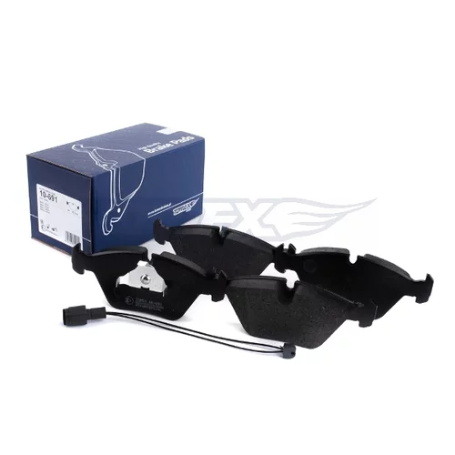 Sada brzdových platničiek kotúčovej brzdy TX 10-691 (TOMEX Brakes) - obr. 1