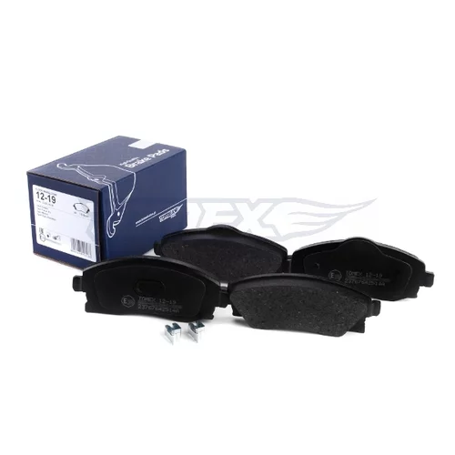Sada brzdových platničiek kotúčovej brzdy TX 12-19 (TOMEX Brakes) - obr. 1