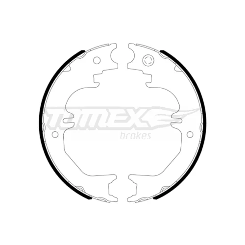 Sada brzdových čeľustí TX 22-84 (TOMEX Brakes)