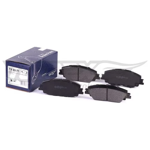 Sada brzdových platničiek kotúčovej brzdy TX 60-71 (TOMEX Brakes) - obr. 1